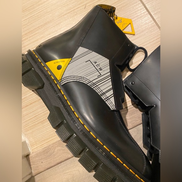 🆕 DR. MARTENS RIKARD 8L A COLD WALL BOOTS - Picture 3 of 12